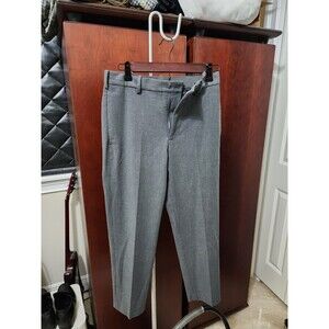 Uniqlo Original Blend Men's Smart Ankle Pants (2-Way Stretch) XS Gray